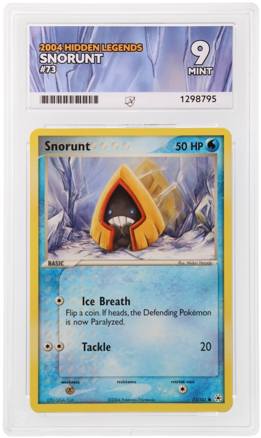 Snorunt - ACE 9   (Front)