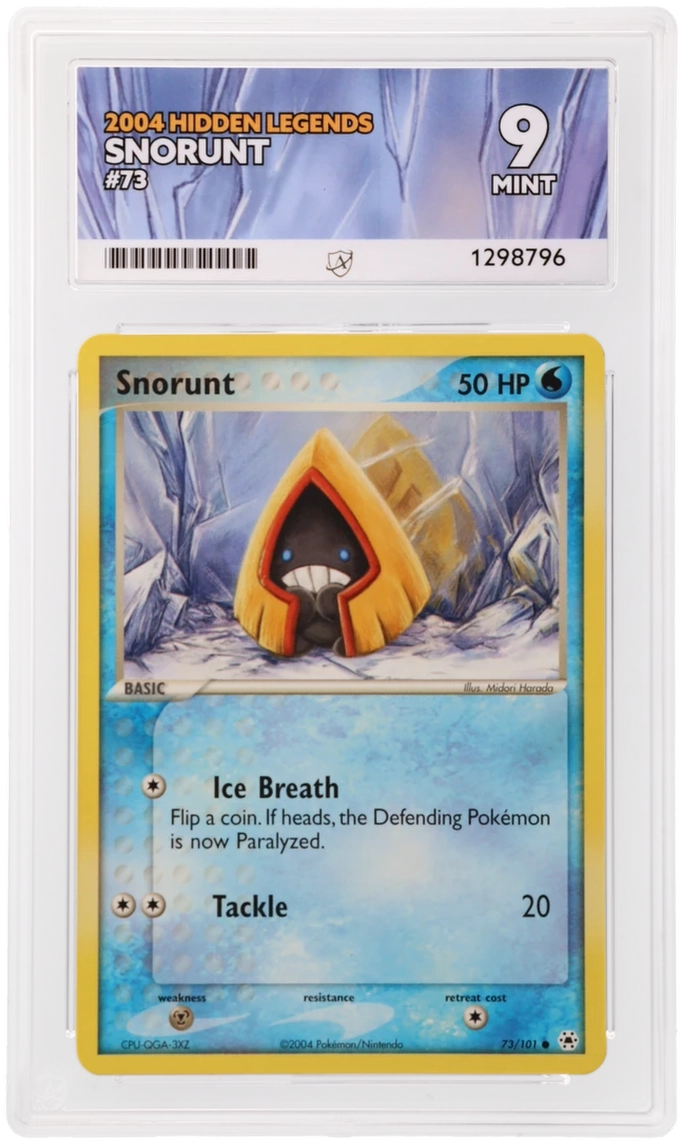 Snorunt - ACE 9   (Front)