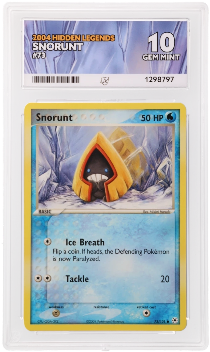 Snorunt - ACE 10   (Front)