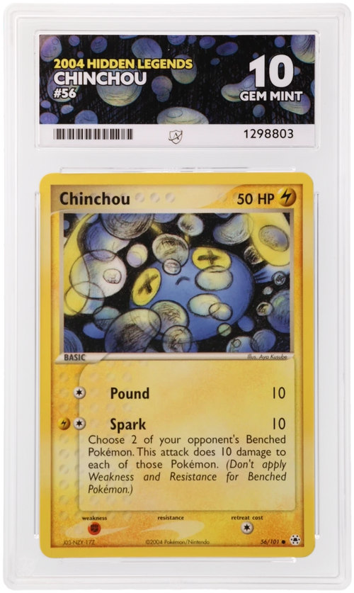 Chinchou - ACE 10   (Front)