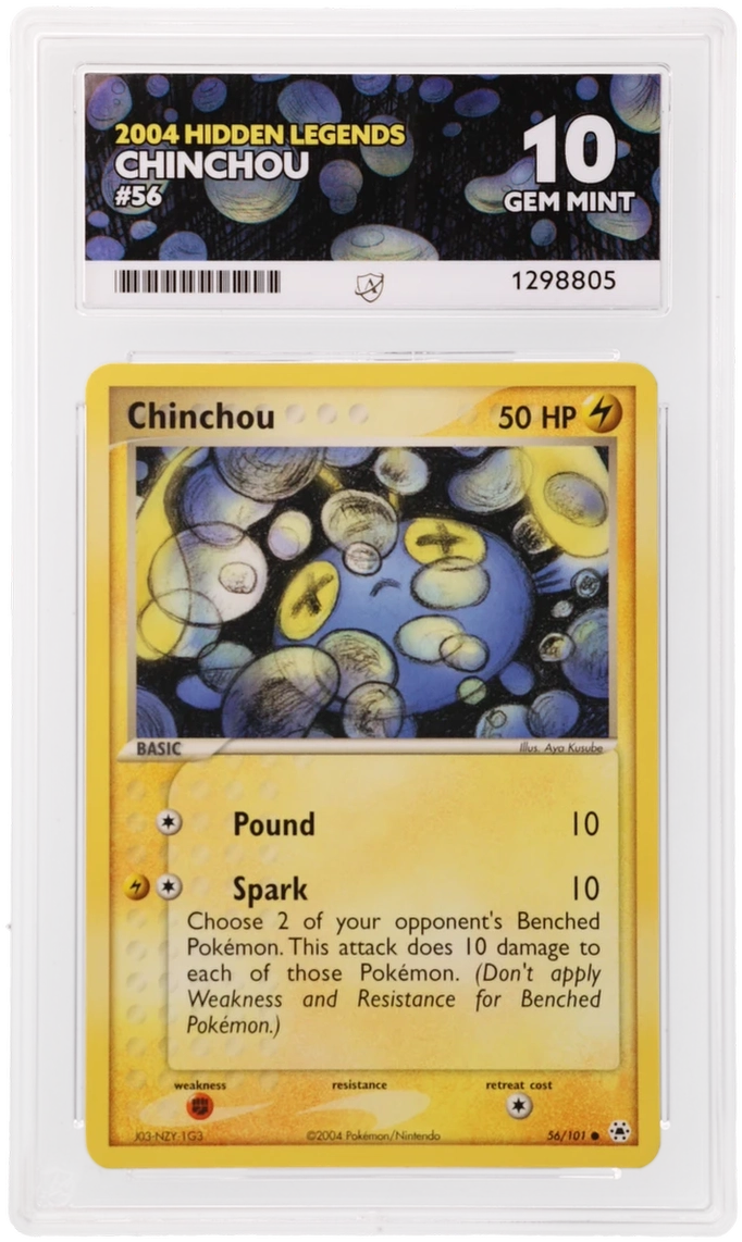 Chinchou - ACE 10   (Front)