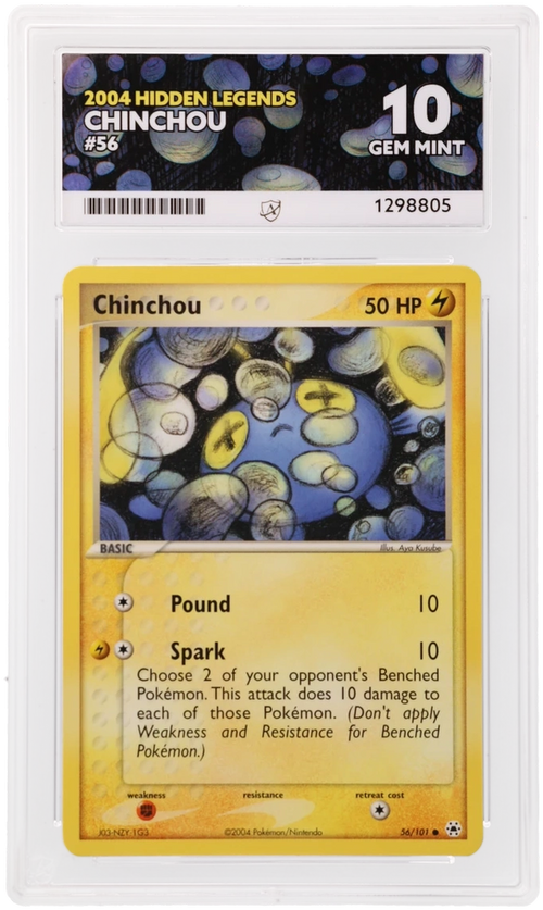 Chinchou - ACE 10   (Front)