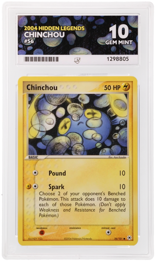 Chinchou - ACE 10   (Front)