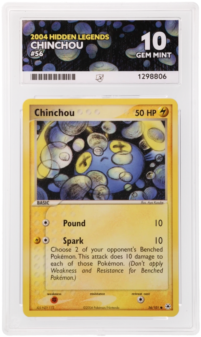 Chinchou - ACE 10   (Front)
