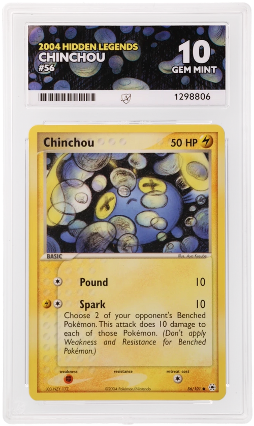 Chinchou - ACE 10   (Front)