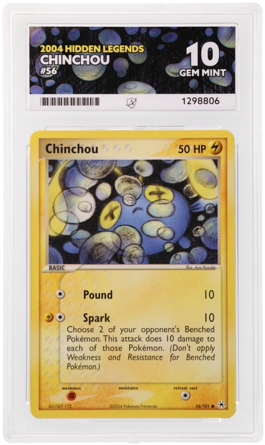 Chinchou - ACE 10   (Front)