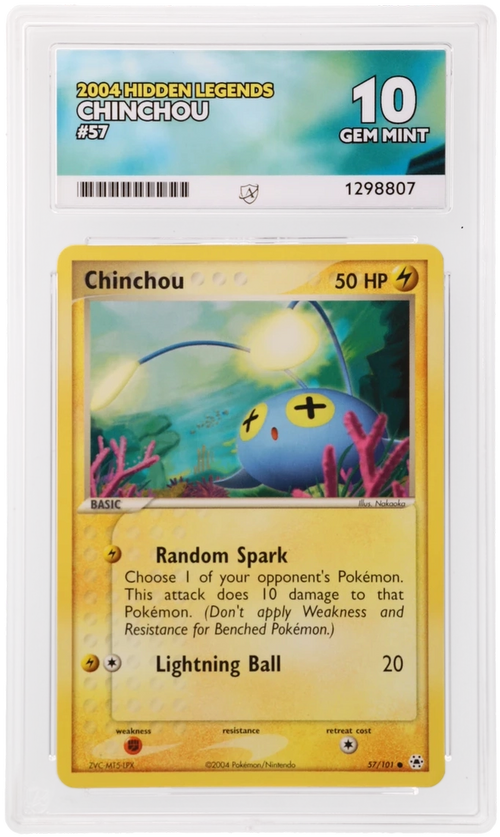 Chinchou - ACE 10   (Front)
