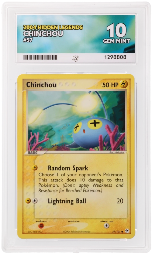 Chinchou - ACE 10   (Front)