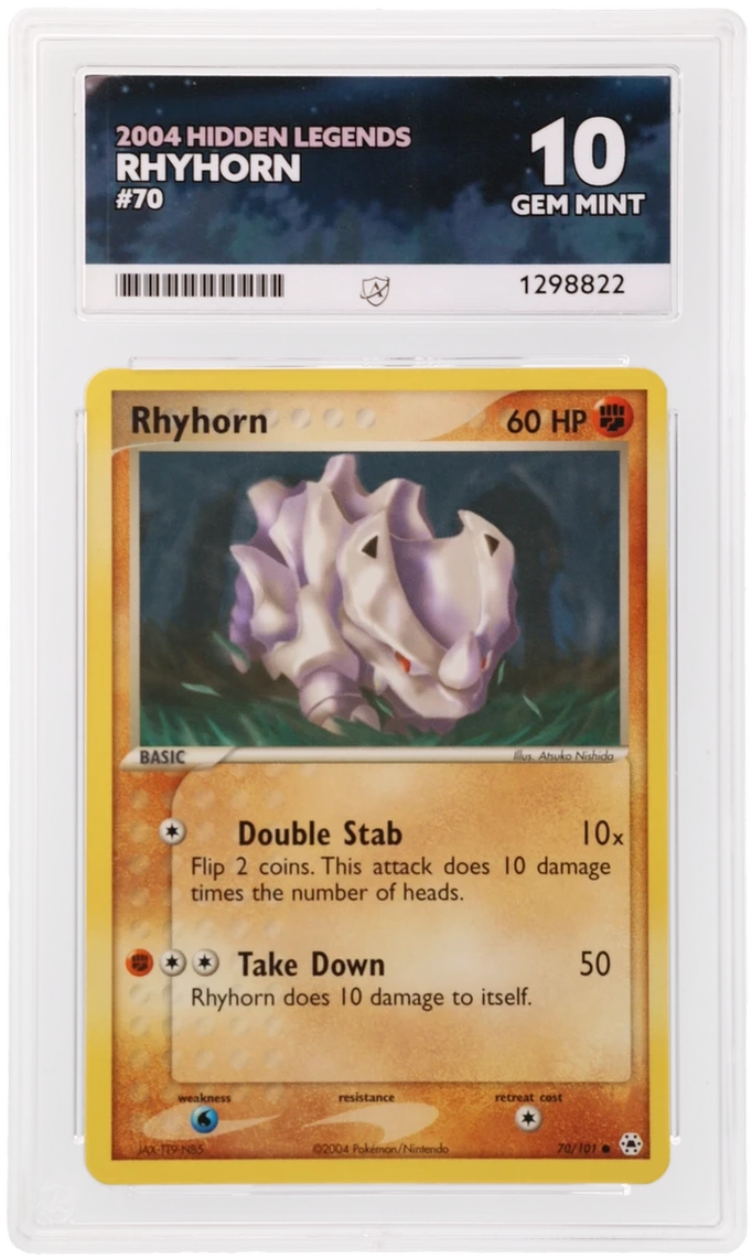 Rhyhorn - ACE 10   (Front)