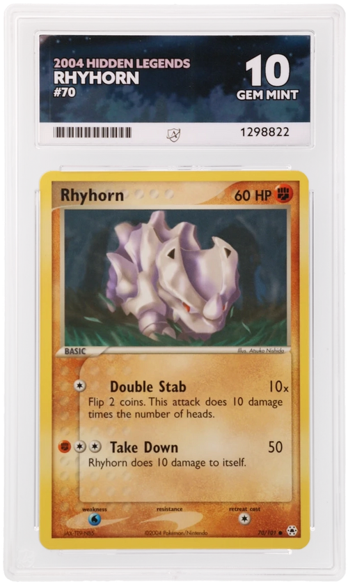Rhyhorn - ACE 10   (Front)