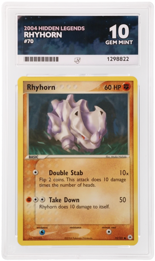Rhyhorn - ACE 10   (Front)