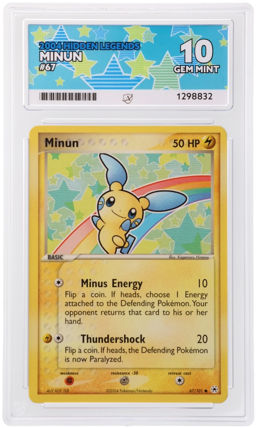 Minun - ACE 10   (Front)