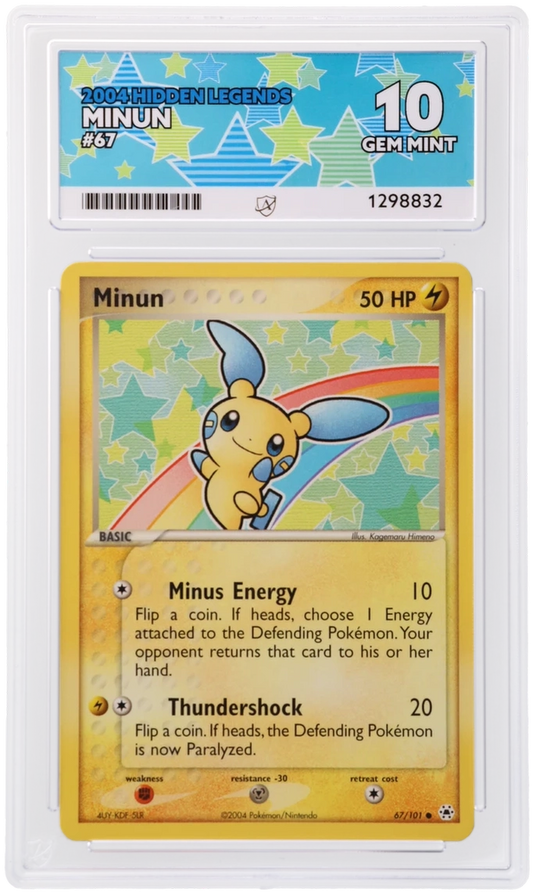 Minun - ACE 10   (Front)
