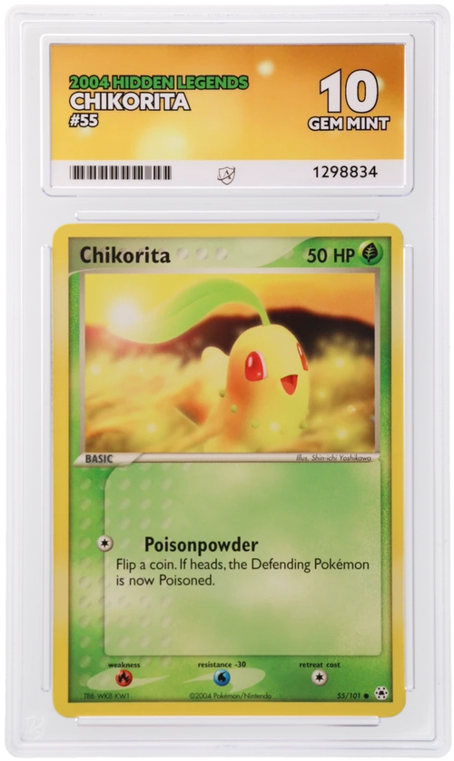 Chikorita - ACE 10   (Front)