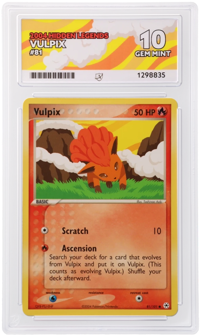 Vulpix - ACE 10   (Front)