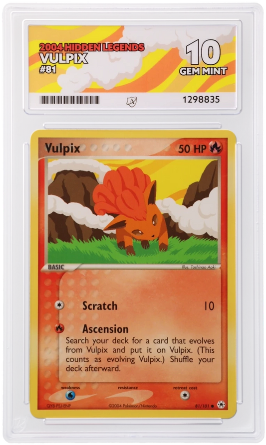Vulpix - ACE 10   (Front)