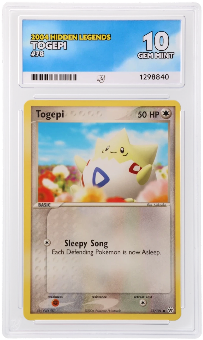 Togepi - ACE 10   (Front)