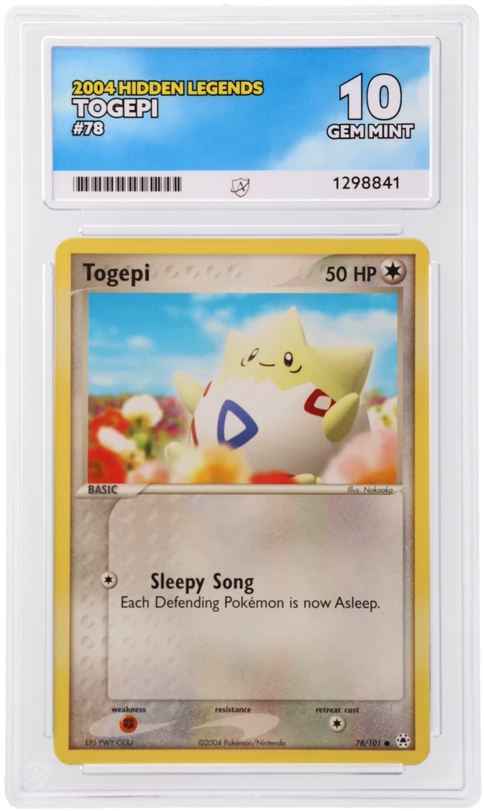 Togepi - ACE 10   (Front)