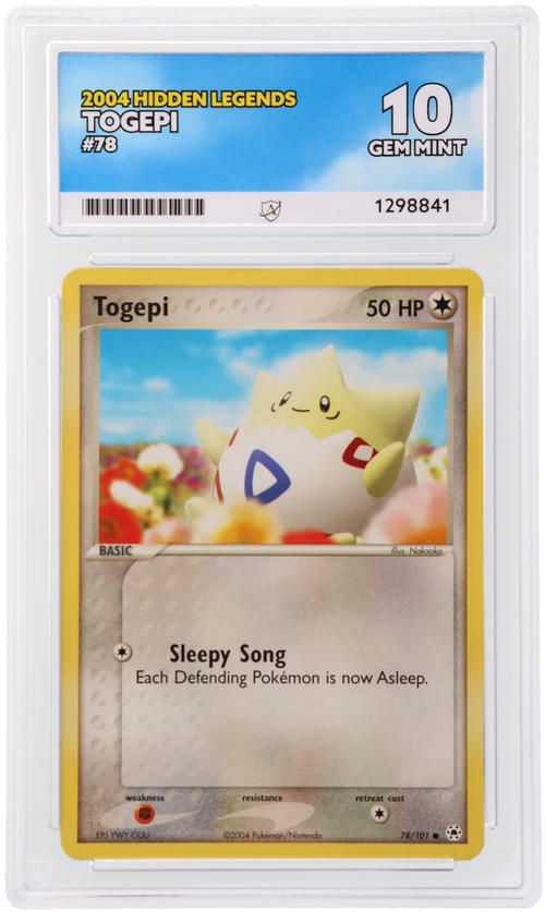 Togepi - ACE 10   (Front)