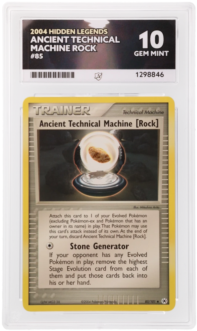 Ancient Technical Machine Rock - ACE 10   (Front)