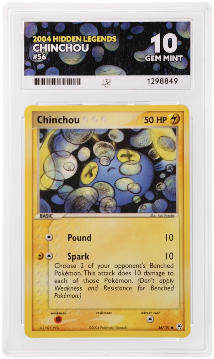Chinchou - ACE 10   (Front)