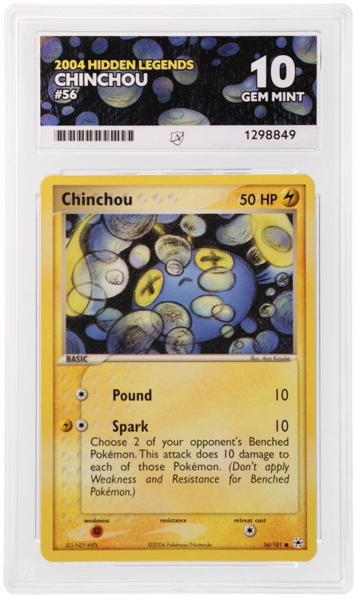 Chinchou - ACE 10   (Front)