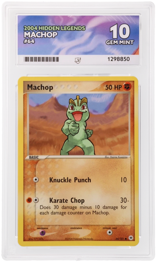 Machop - ACE 10   (Front)