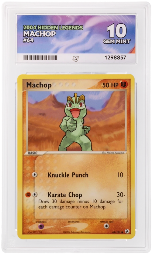 Machop - ACE 10   (Front)