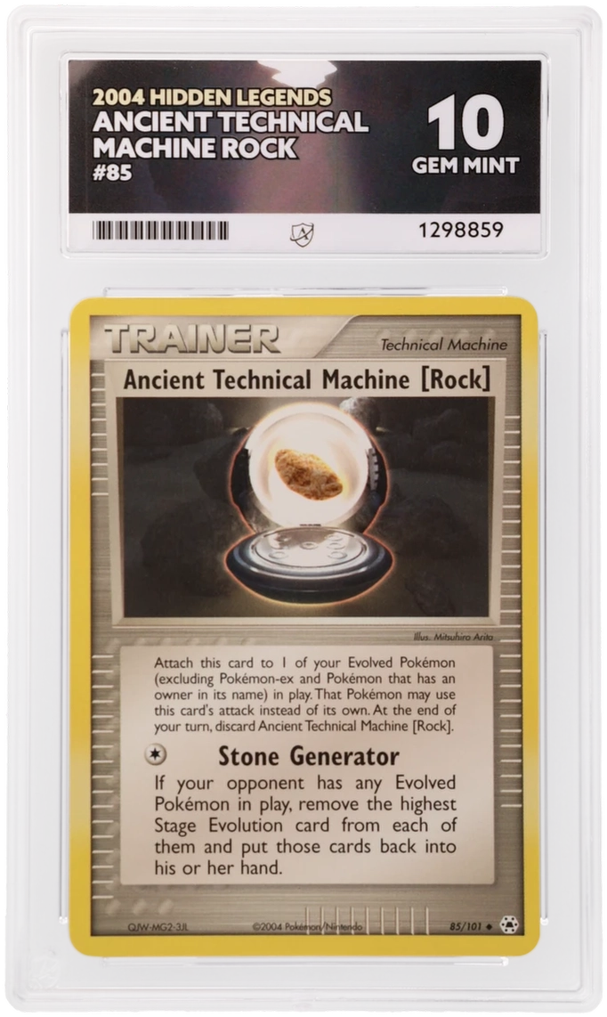 Ancient Technical Machine Rock - ACE 10   (Front)