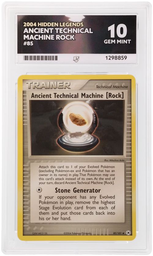 Ancient Technical Machine Rock - ACE 10   (Front)