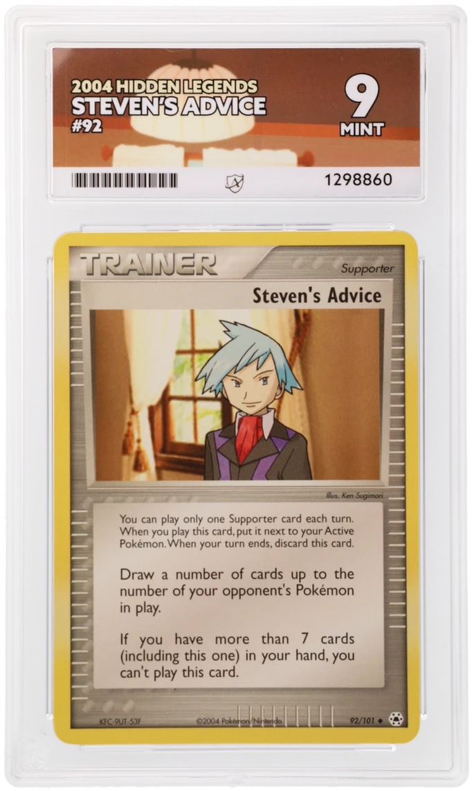Steven's Advice - ACE 9   (Front)