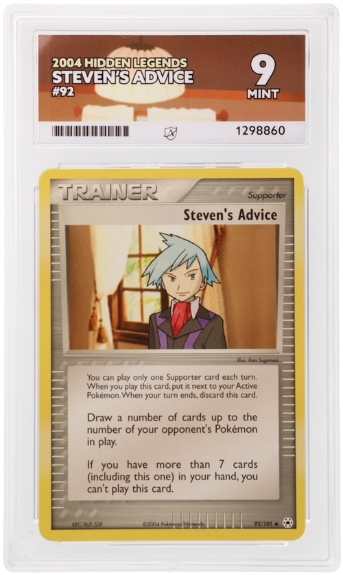 Steven's Advice - ACE 9   (Front)