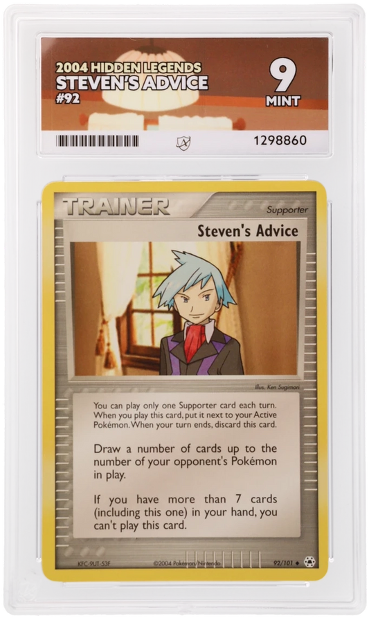 Steven's Advice - ACE 9   (Front)