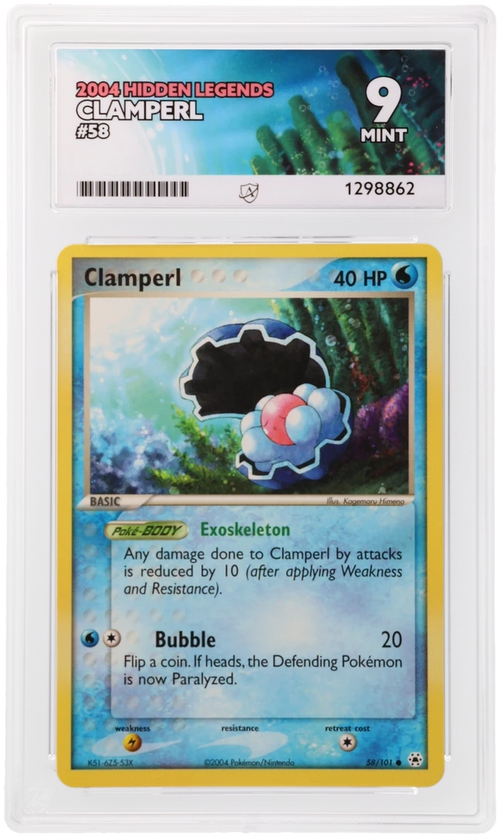 Clamperl - ACE 9   (Front)