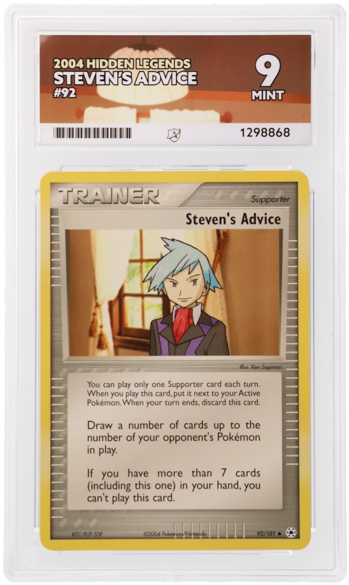 Steven's Advice - ACE 9   (Front)