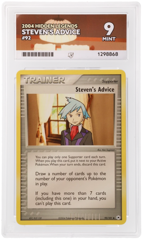 Steven's Advice - ACE 9   (Front)