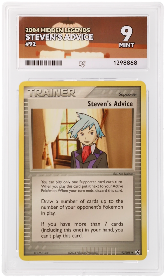 Steven's Advice - ACE 9   (Front)