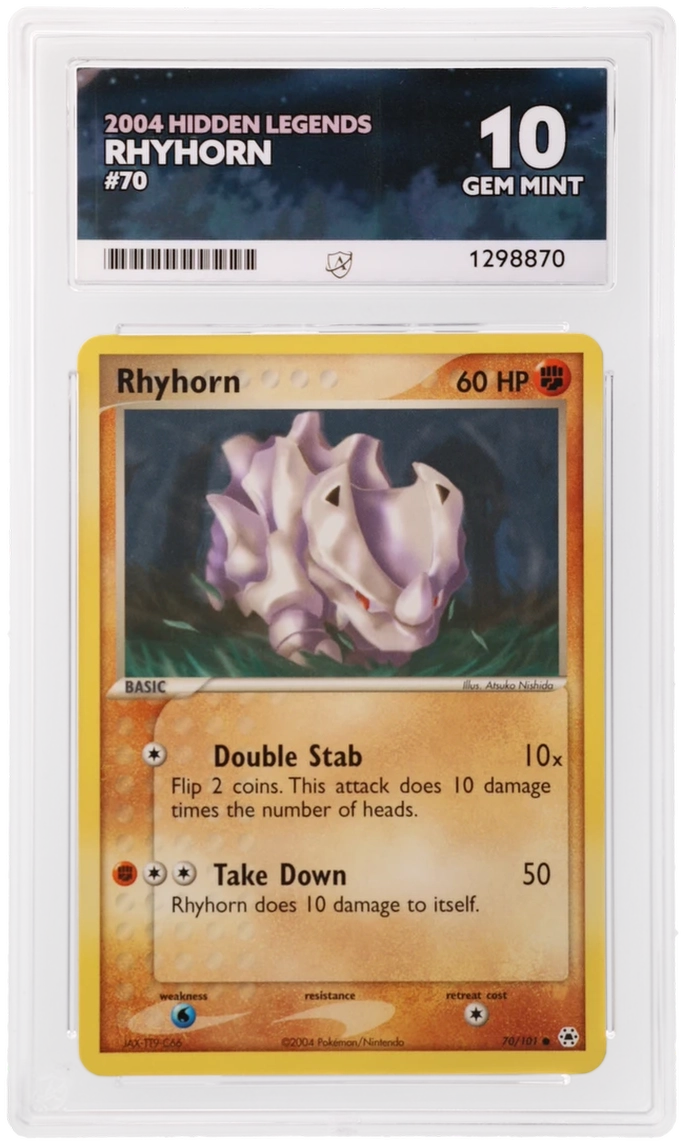 Rhyhorn - ACE 10   (Front)