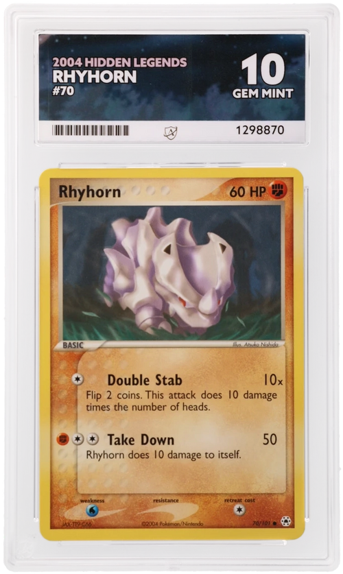 Rhyhorn - ACE 10   (Front)