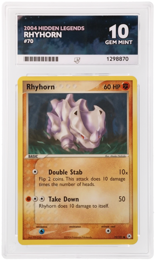 Rhyhorn - ACE 10   (Front)