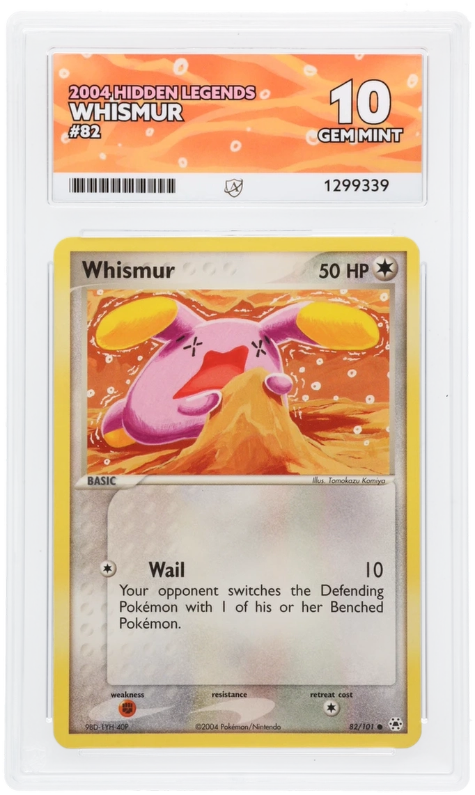 Whismur - ACE 10   (Front)