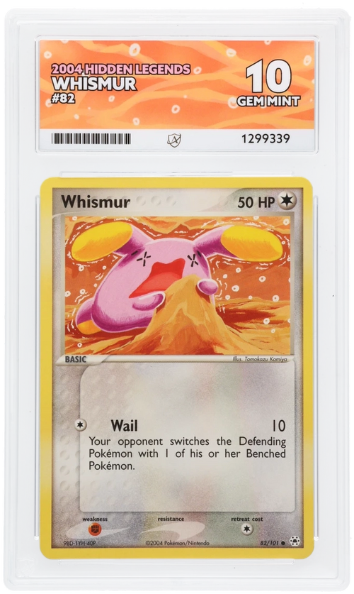 Whismur - ACE 10   (Front)