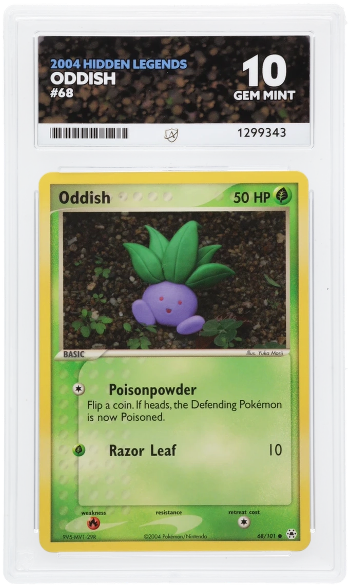 Oddish - ACE 10   (Front)