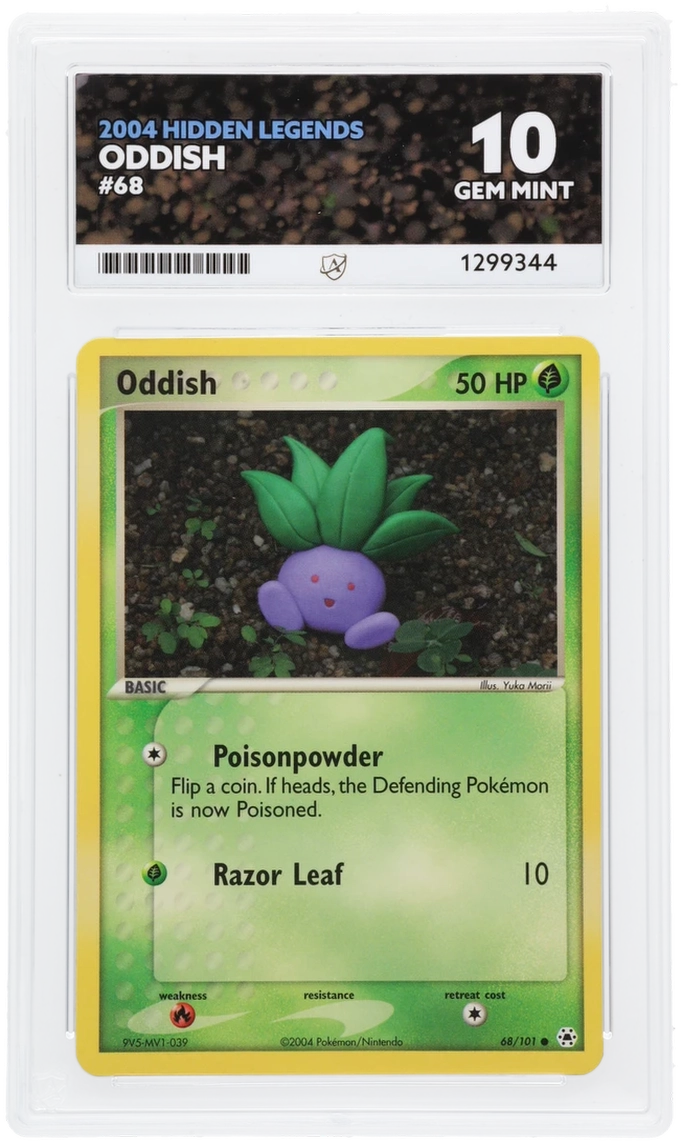 Oddish - ACE 10   (Front)