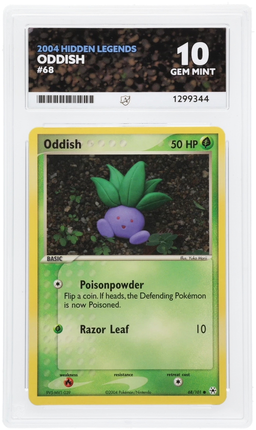 Oddish - ACE 10   (Front)
