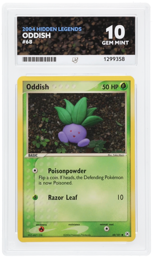 Oddish - ACE 10   (Front)