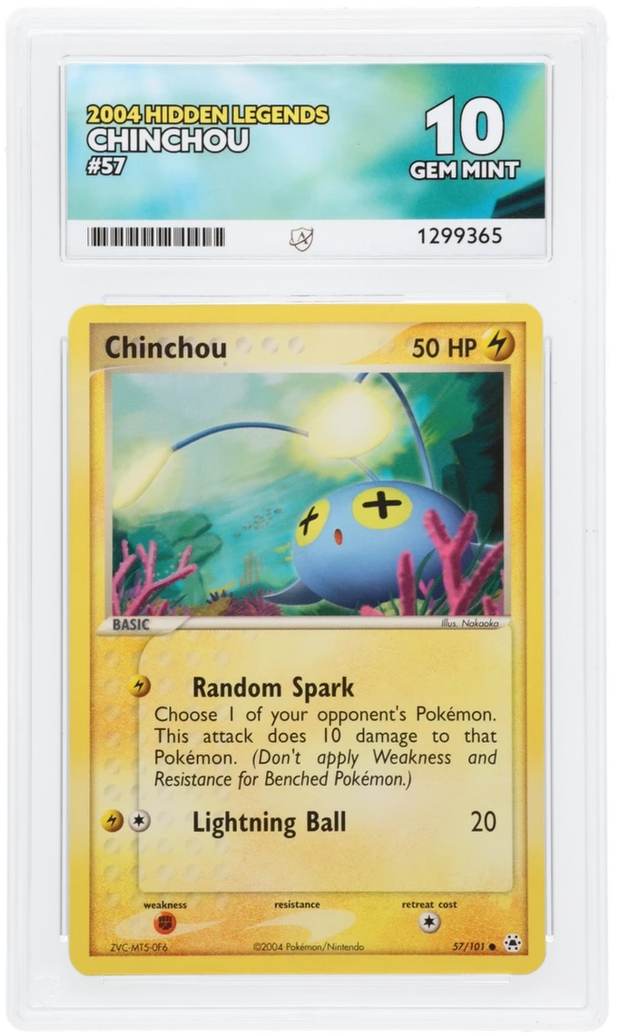 Chinchou - ACE 10   (Front)