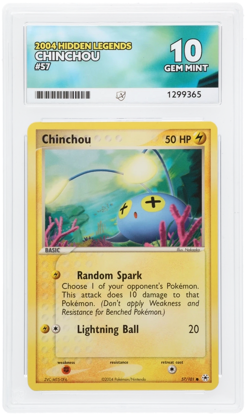 Chinchou - ACE 10   (Front)