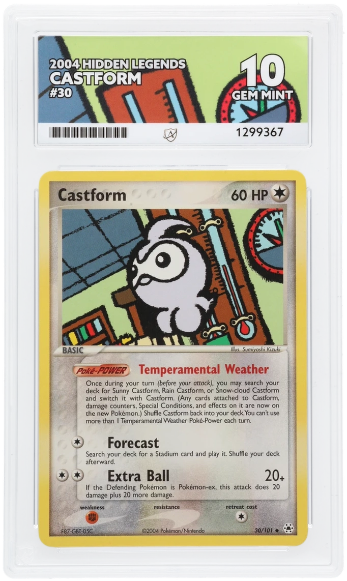 Castform - ACE 10   (Front)