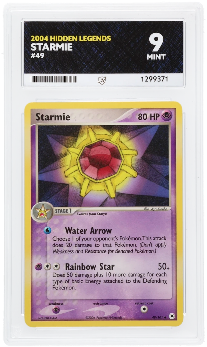 Starmie - ACE 9   (Front)